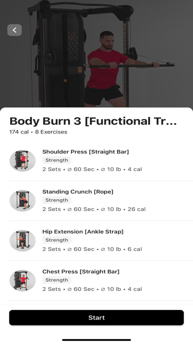Matrix Home Fitness Screenshot