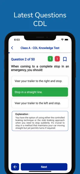 Game screenshot Mississippi CDL Permit Test mod apk