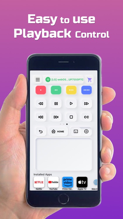 Remote for LG TV - WebOS TV