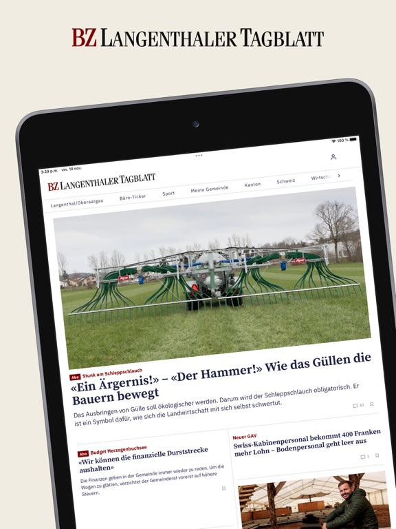 Screenshot #4 pour BZ Langenthaler Tagblatt
