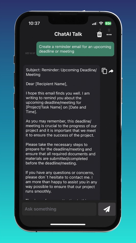 #7. ChatAI Talk (iOS) 게시자: USomnia. Inc.