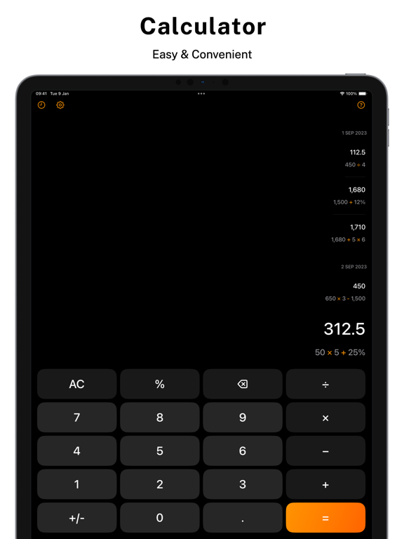 Calculator widget deals