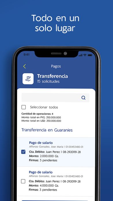 Banca Empresas Screenshot