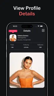 inszoom: profile viewer iphone screenshot 2
