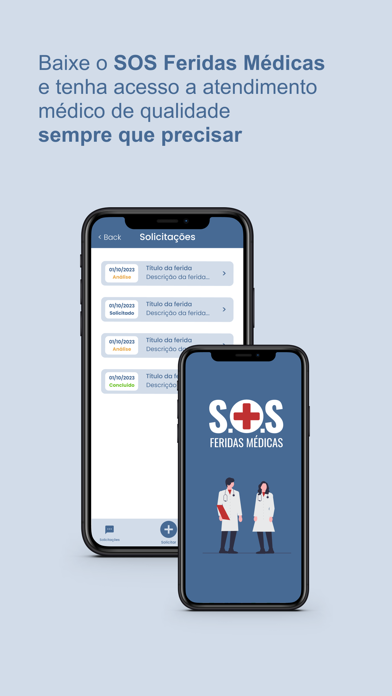 SOS Feridas Médicas Screenshot