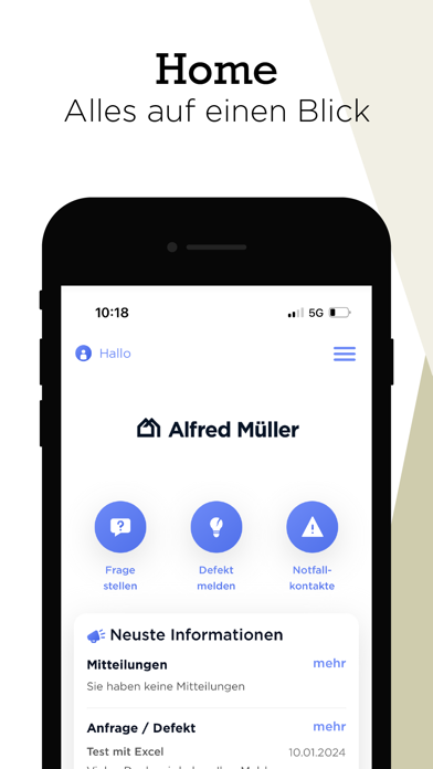 Alfred Müller AG Screenshot
