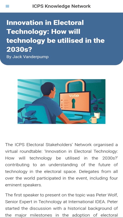 ICPS Knowledge Network screenshot-4