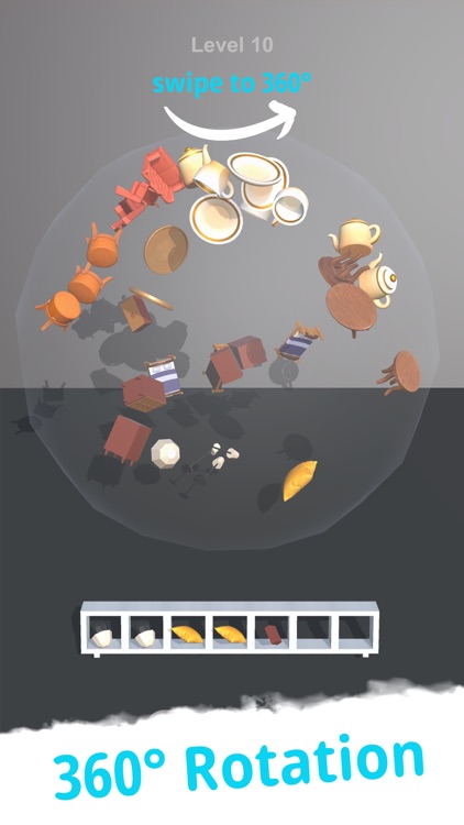 Match 3D Bubble - 360 Rotating