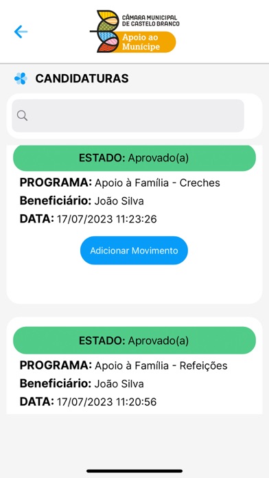 Apoio ao Munícipe CB Screenshot