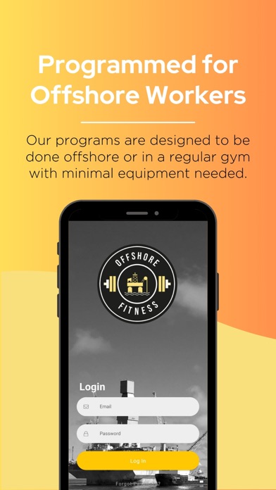 Offshore Fitness Screenshot