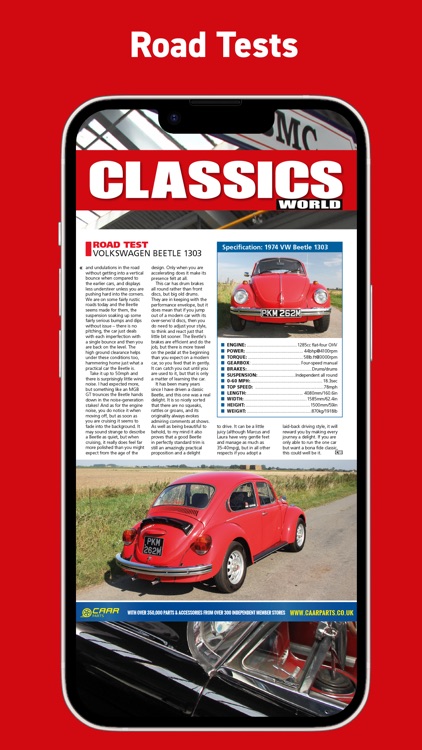 Classics World Magazine screenshot-3