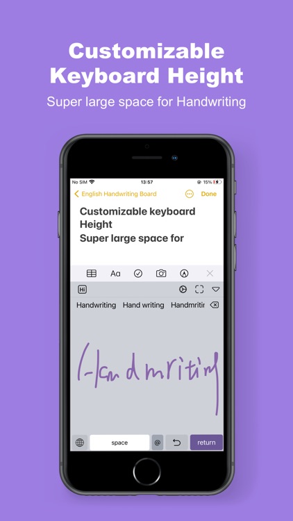 English Handwriting Board