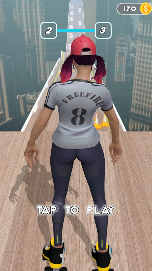 #1. Ragdoll Downhill race (iOS) By: Gurbrinder Singh