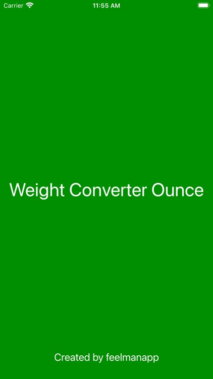 Weight Converter Ounce