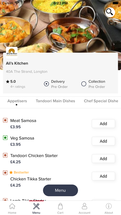 Ali's Kitchen Screenshot