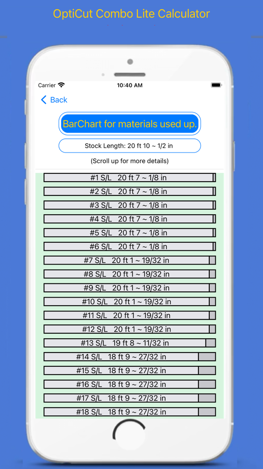 #6. OptiCut Combo Lite Calculator (iOS) بواسطة: Aberdeen Telecom.Inc.