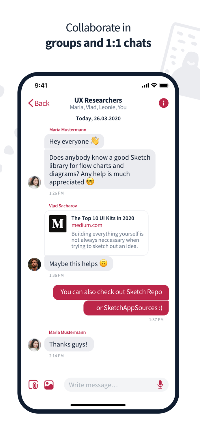 COSMOS - Mitarbeiter App