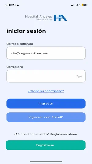 Angeles Digital Pacientes screenshot 1