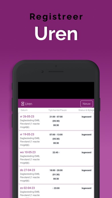 PlanningZorg Screenshot