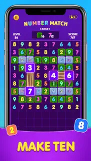 number match: ten crush puzzle iphone screenshot 1