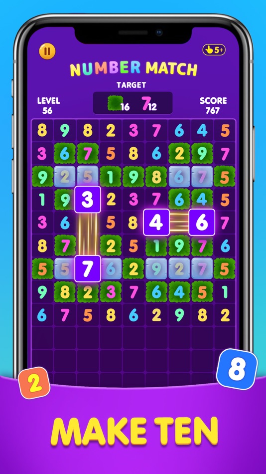 Number Match: Ten Crush Puzzle - 3.5 - (iOS)