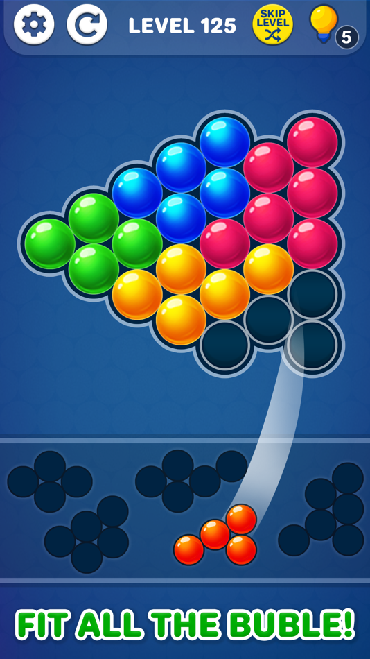 #2. Bubble Tangram Puzzle - Pop it (iOS) 来自: Bhavana Ponkiya