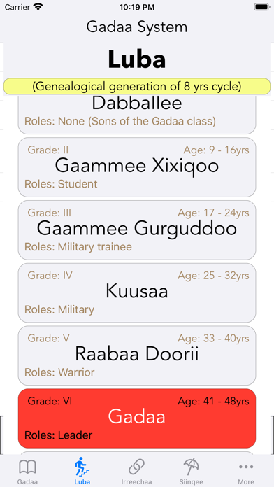 Gadaa Screenshot