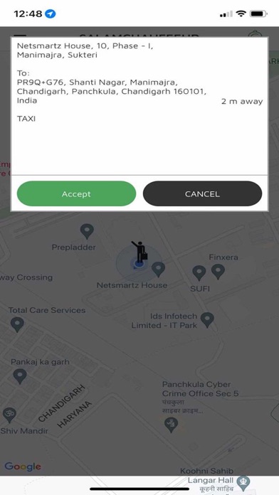 Salam-Chauffeur Screenshot