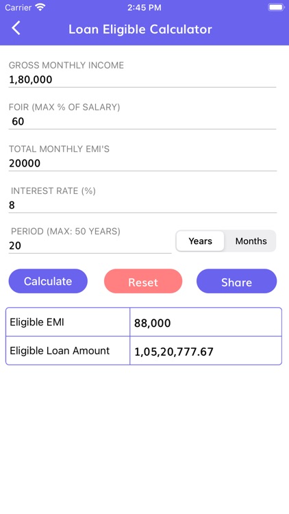 EMI Calculator - Loan Calc screenshot-7