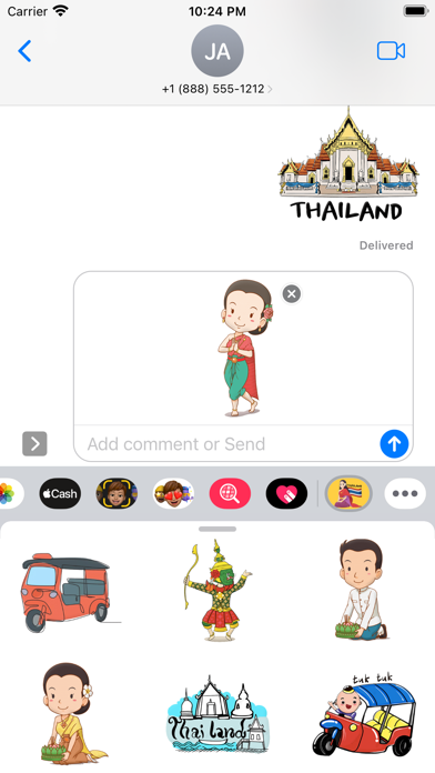 I Love Thailand Stickers Screenshot