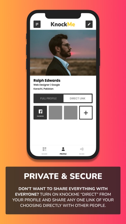 KnockMe - Networking Upgraded! screenshot-3