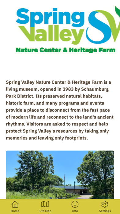 Spring Valley Nature Center Screenshot