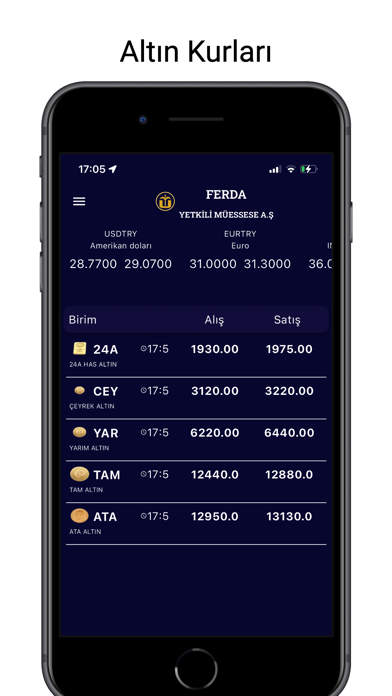 Ferda Döviz & Altın Screenshot