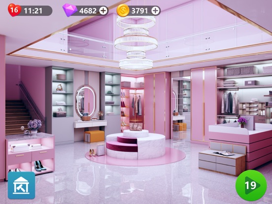 Makeover Master-My Home Design iPad app afbeelding 1