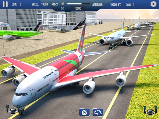 Screenshot #4 pour Jeux de vol de simulateur d'av