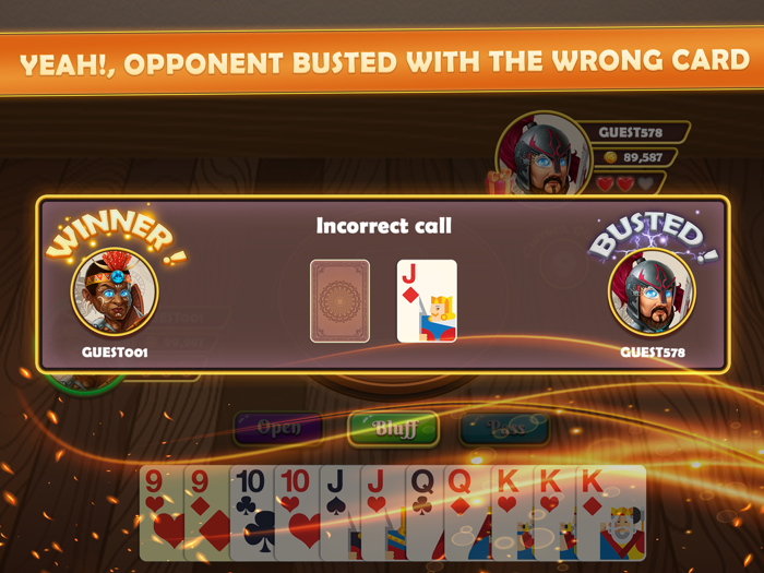 Bluff Multiplayer