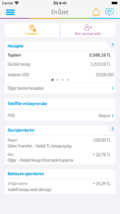 Enpara.com Şirketim Cep Şubesi Screenshot