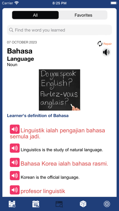 Malaysian Word of the Day Screenshot