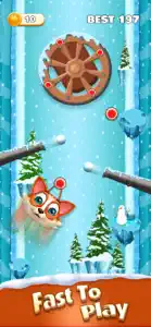 Slingshot Puppy: Flying Arcade screenshot #2 for iPhone