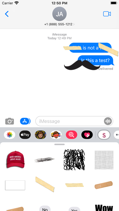 Screenshot #2 pour SnazzyStickers