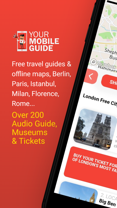 YourMobileGuide Audio Guide Screenshot