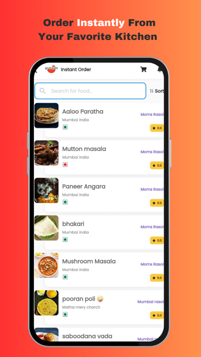 Grubwala - Home Food Delivery Screenshot