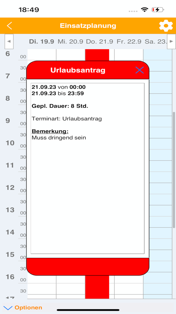 EasyTec mobile Einsatzplanung