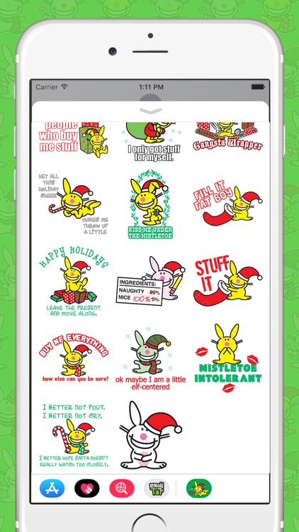 It's Happy Bunny: XMAS PACK screenshot-3