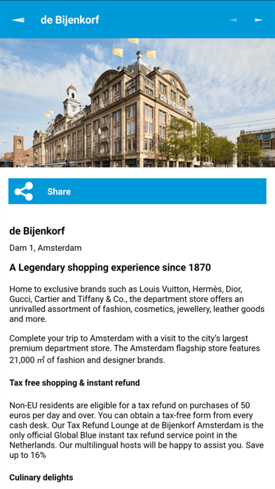 Amsterdam Cityguide by HBS Screenshot