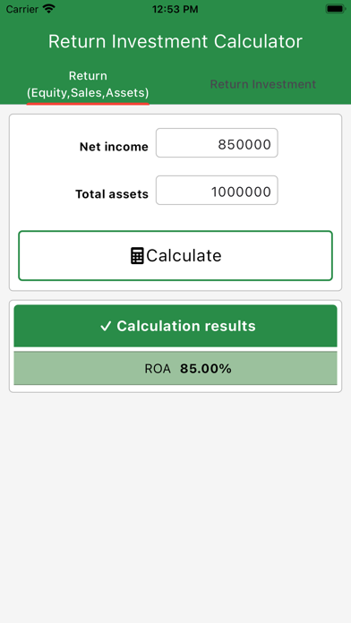 Screenshot #3 pour Investment Return Calculators