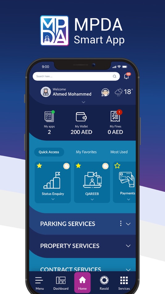 #1. MPDA (iOS) 게시자: Ajman Municipality and Planning Department