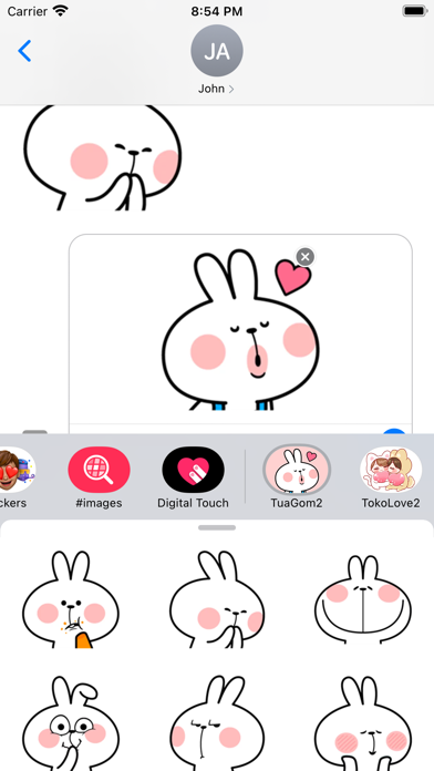 TuaGom Cute Rabbit Pack#2 Screenshot