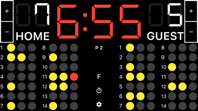 Water Polo Scoreboard Screenshot