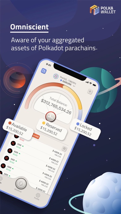 Polkawallet Screenshot